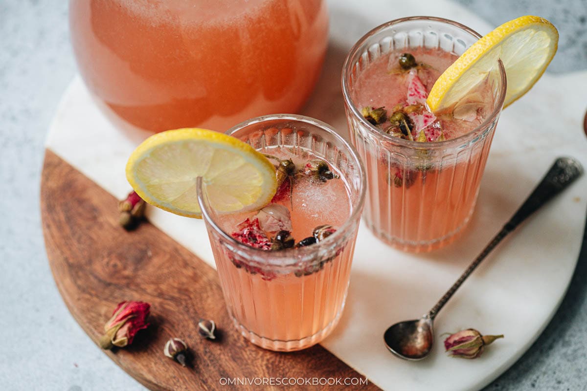 Rose Lemonade – Omnivore’s Cookbook Rose Lemonade – Omnivore’s Cookbook