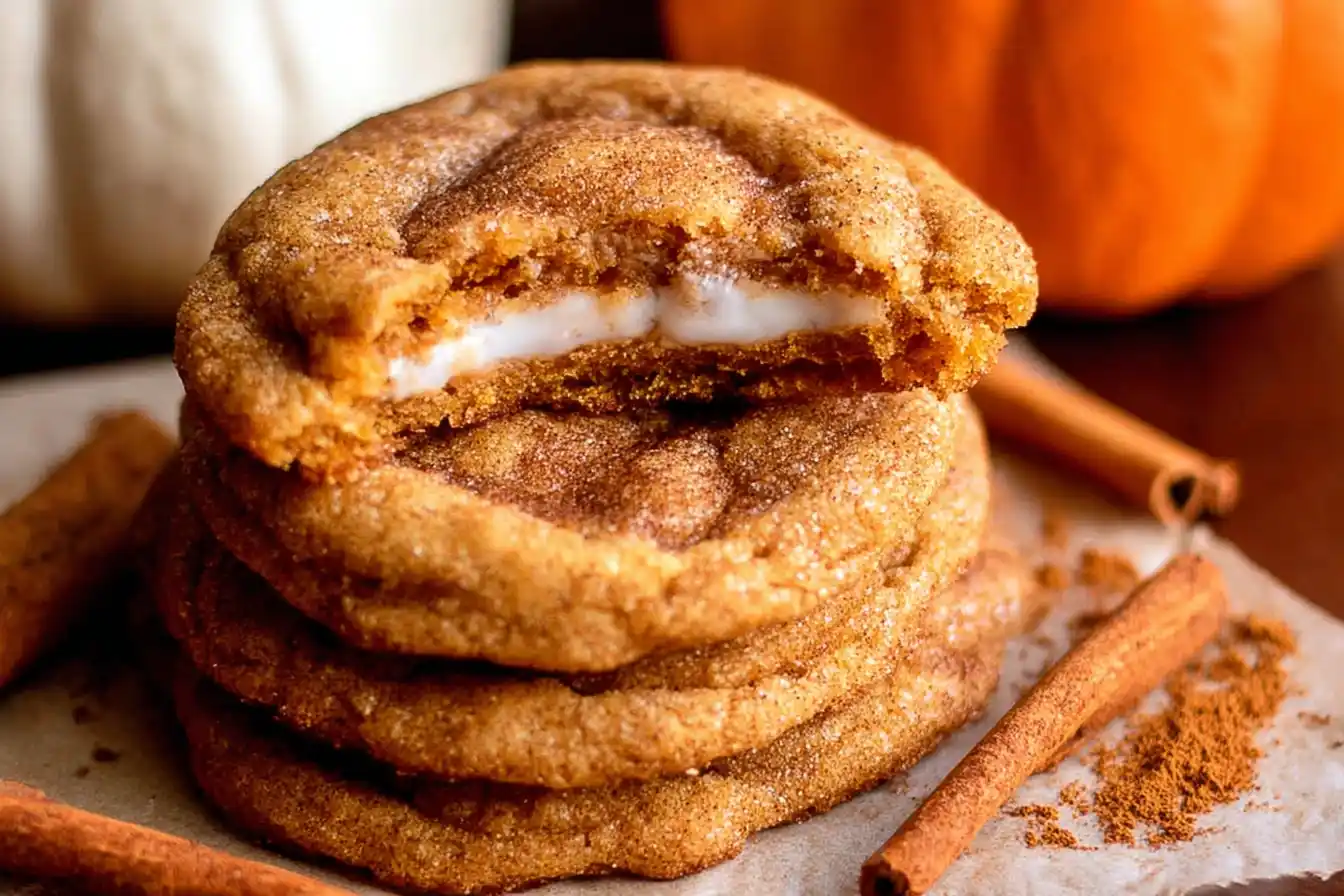 Pumpkin Cheesecake Cookies – Soft, Creamy & Spiced Pumpkin Cheesecake Cookies – Soft, Creamy & Spiced