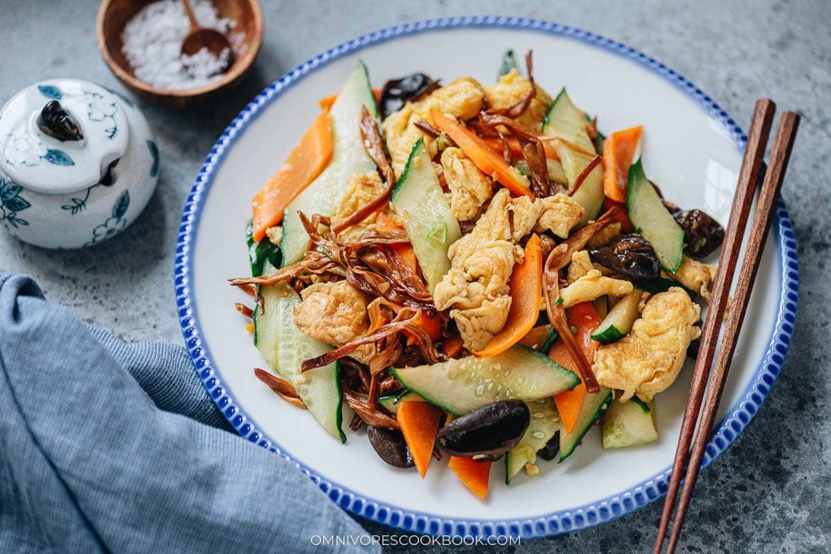 Cucumber and Egg Stir Fry Cucumber and Egg Stir Fry