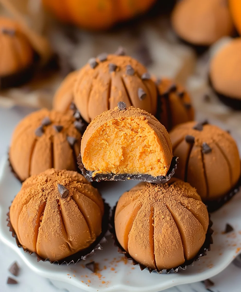 Amazing Pumpkin Cheesecake Truffles: Perfect Fall Treat Amazing Pumpkin Cheesecake Truffles: Perfect Fall Treat