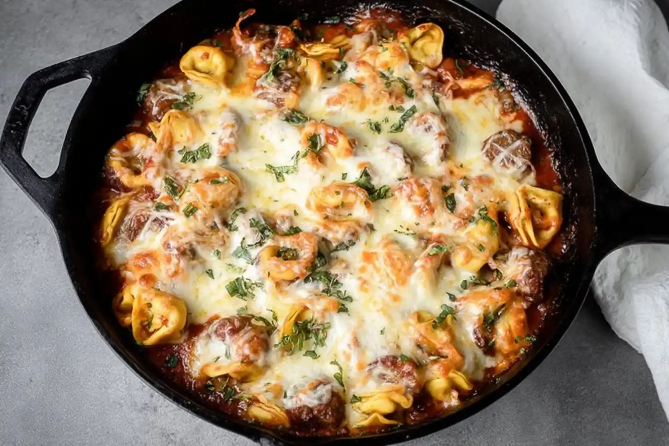 Cheesy Tortellini and Sausage Bake | Easy Comfort Food Cheesy Tortellini and Sausage Bake | Easy Comfort Food