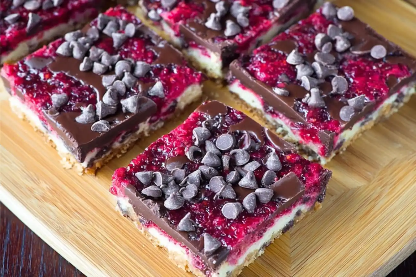 Dark Chocolate Raspberry Pie Bars Recipe Dark Chocolate Raspberry Pie Bars Recipe