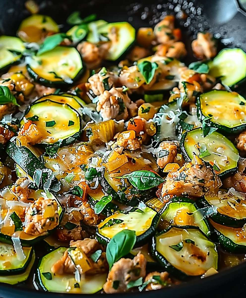 Ground Turkey Zucchini Skillet: A Quick & Easy Recipe Ground Turkey Zucchini Skillet: A Quick & Easy Recipe