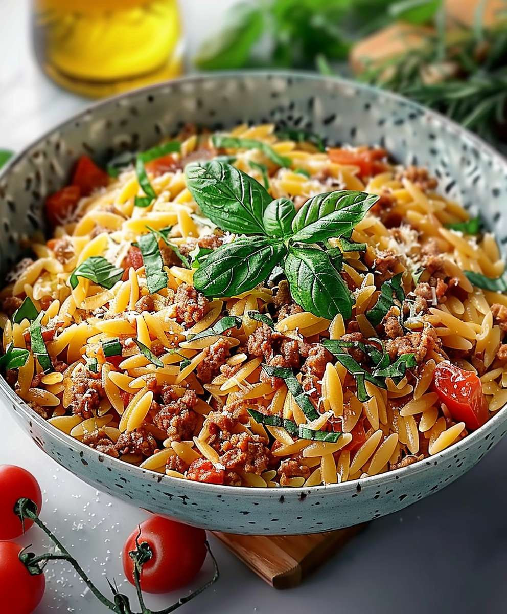 Ground Turkey Orzo: A Quick & Easy Recipe Ground Turkey Orzo: A Quick & Easy Recipe