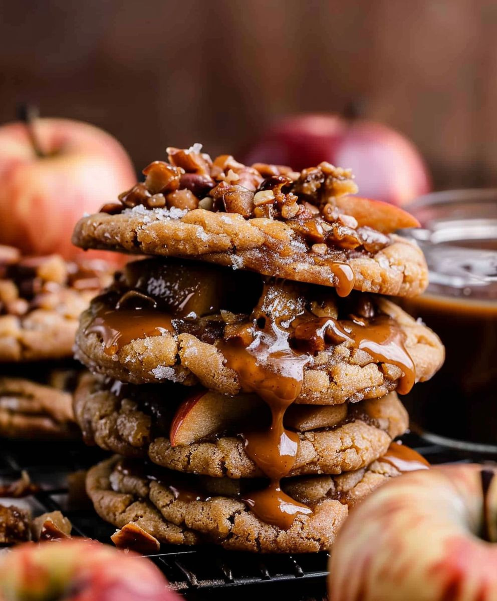 Caramel Apple Cookies: A Delicious Fall Recipe Caramel Apple Cookies: A Delicious Fall Recipe