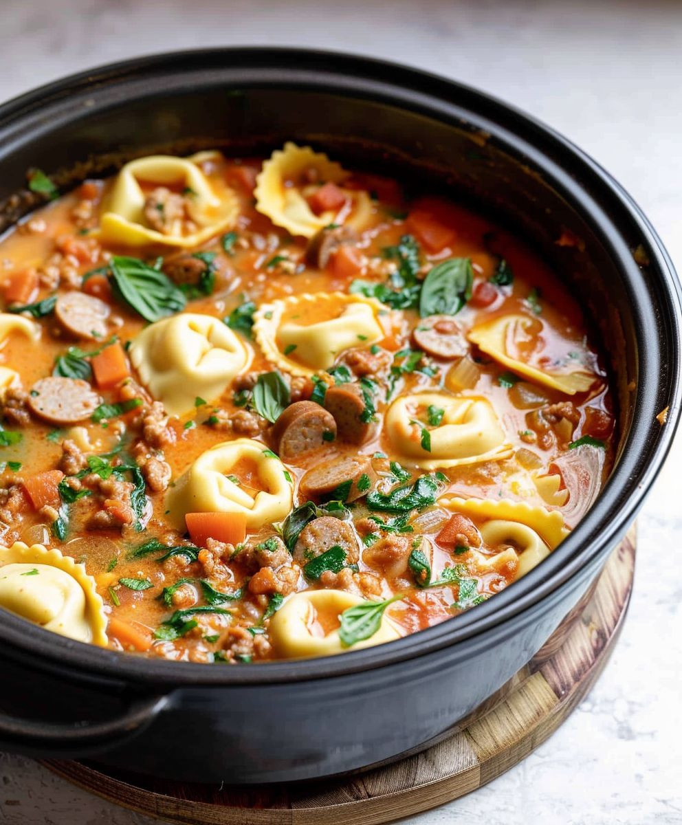 Tortellini Sausage Soup: A Comforting Recipe Tortellini Sausage Soup: A Comforting Recipe