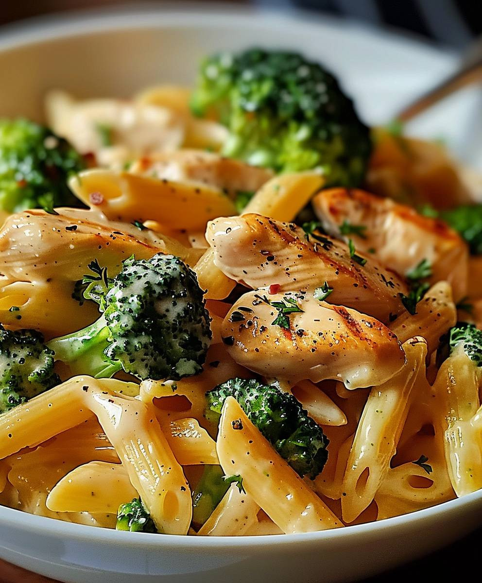 Creamy Broccoli Chicken Penne: A Delicious & Easy Recipe Creamy Broccoli Chicken Penne: A Delicious & Easy Recipe