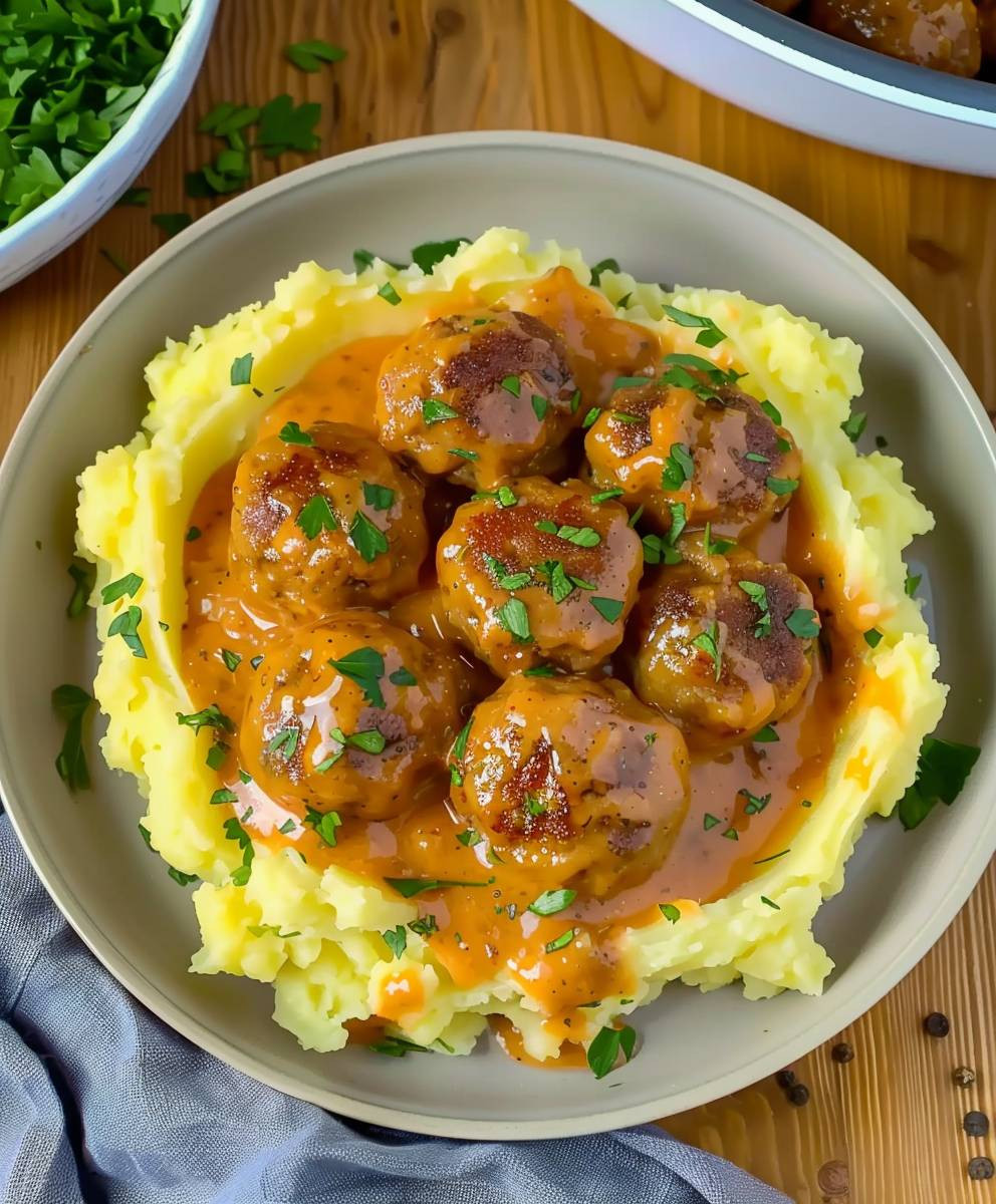 Creamy Meatballs Mashed Potatoes: The Ultimate Comfort Food Recipe Creamy Meatballs Mashed Potatoes: The Ultimate Comfort Food Recipe