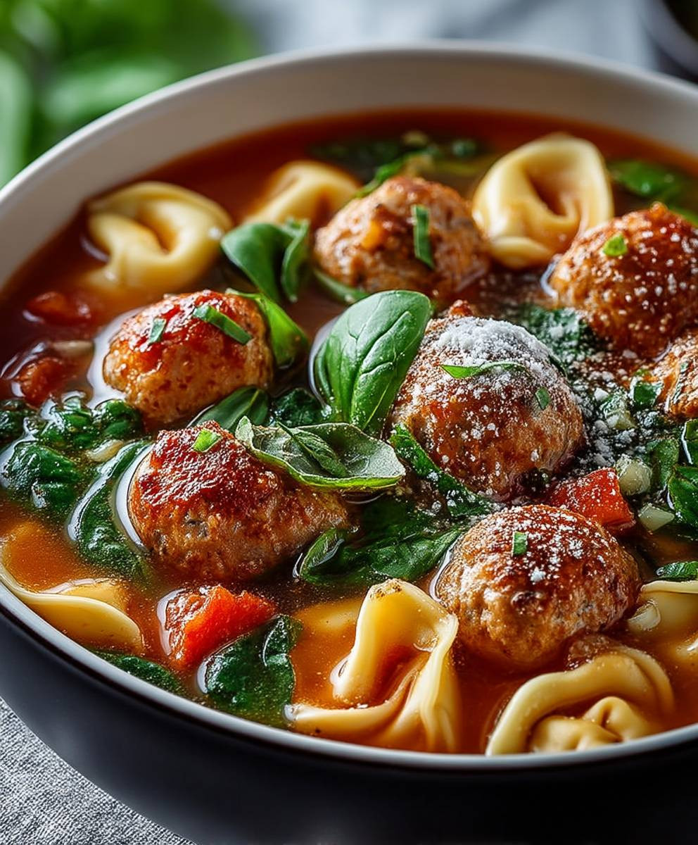 Meatball Tortellini Soup: A Delicious & Easy Recipe Meatball Tortellini Soup: A Delicious & Easy Recipe