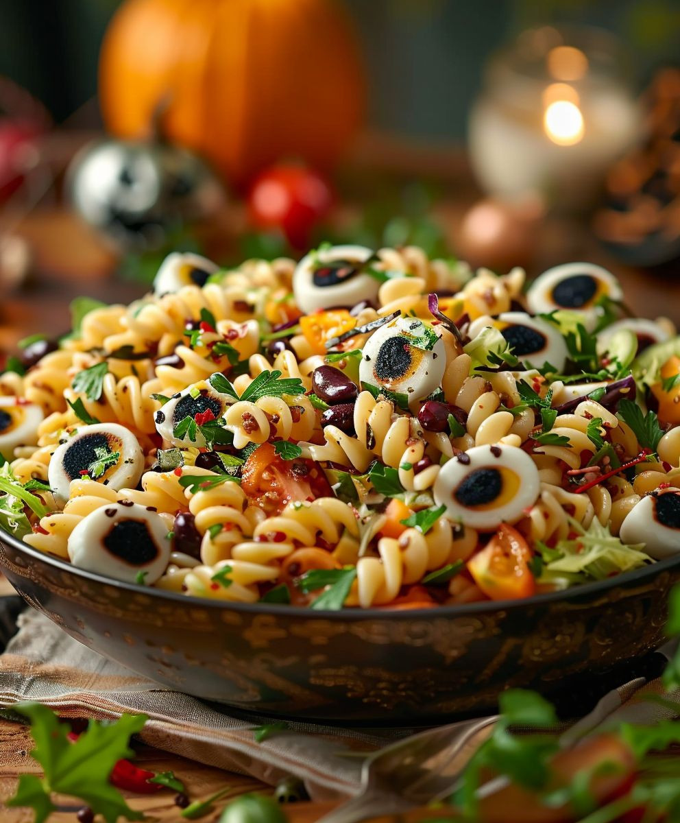 Halloween Pasta Salad: A Spooktacular Recipe for Your Party Halloween Pasta Salad: A Spooktacular Recipe for Your Party