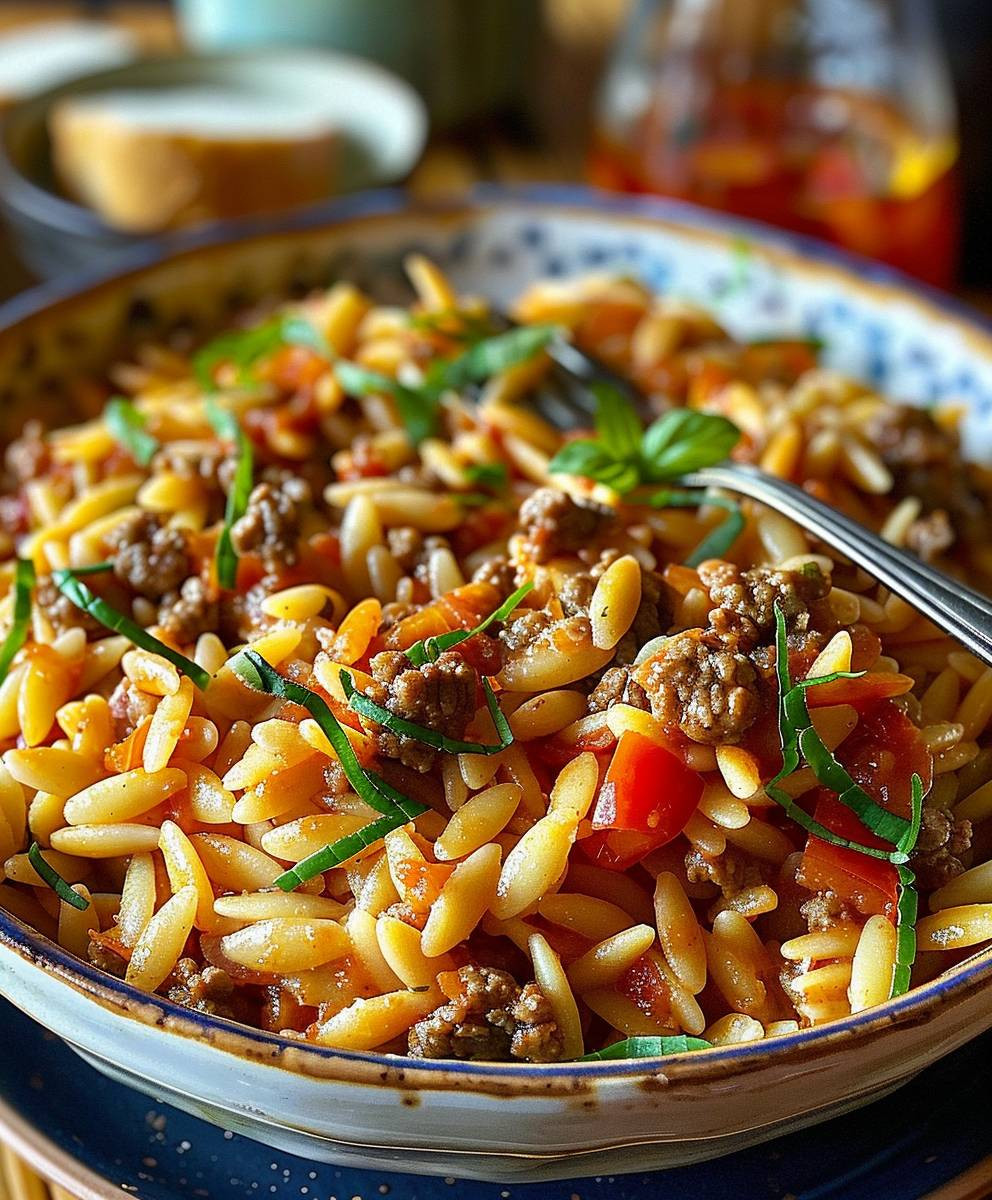 Ground Beef Orzo: A Delicious and Easy Recipe Ground Beef Orzo: A Delicious and Easy Recipe