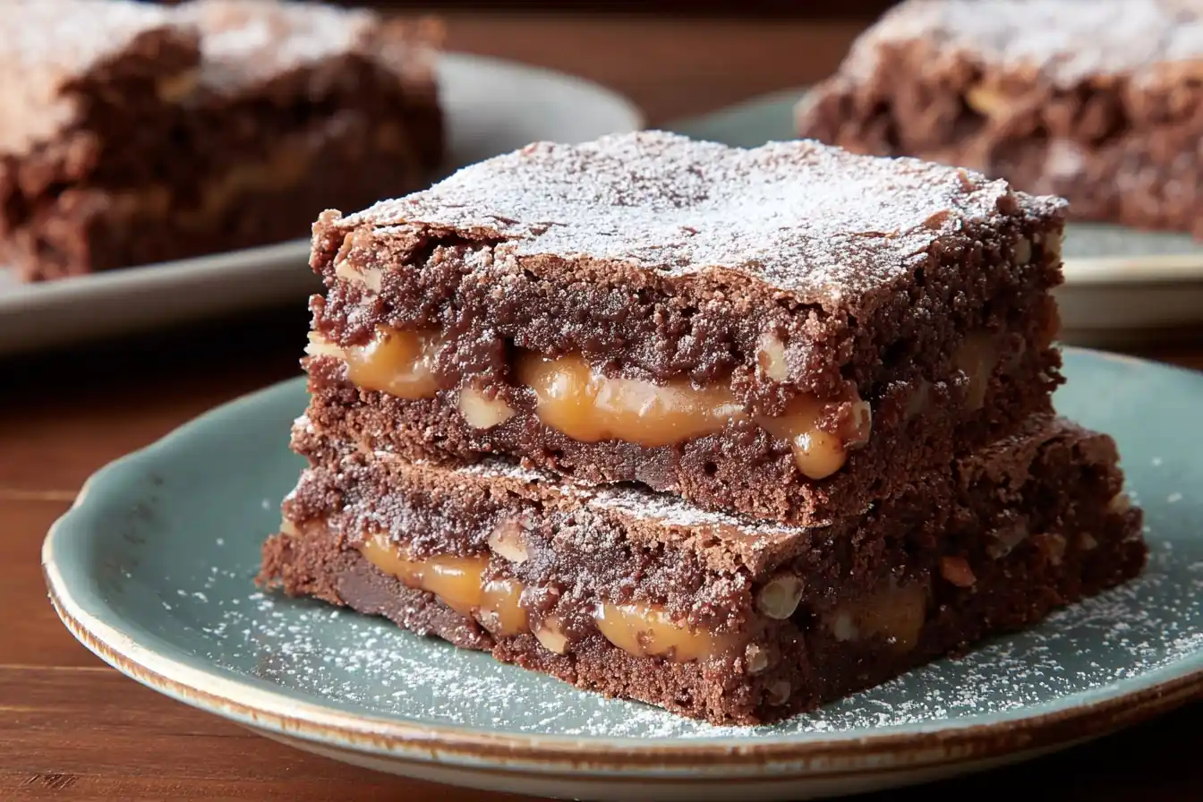 Knock You Naked Brownies – Gooey Caramel Delight Knock You Naked Brownies – Gooey Caramel Delight