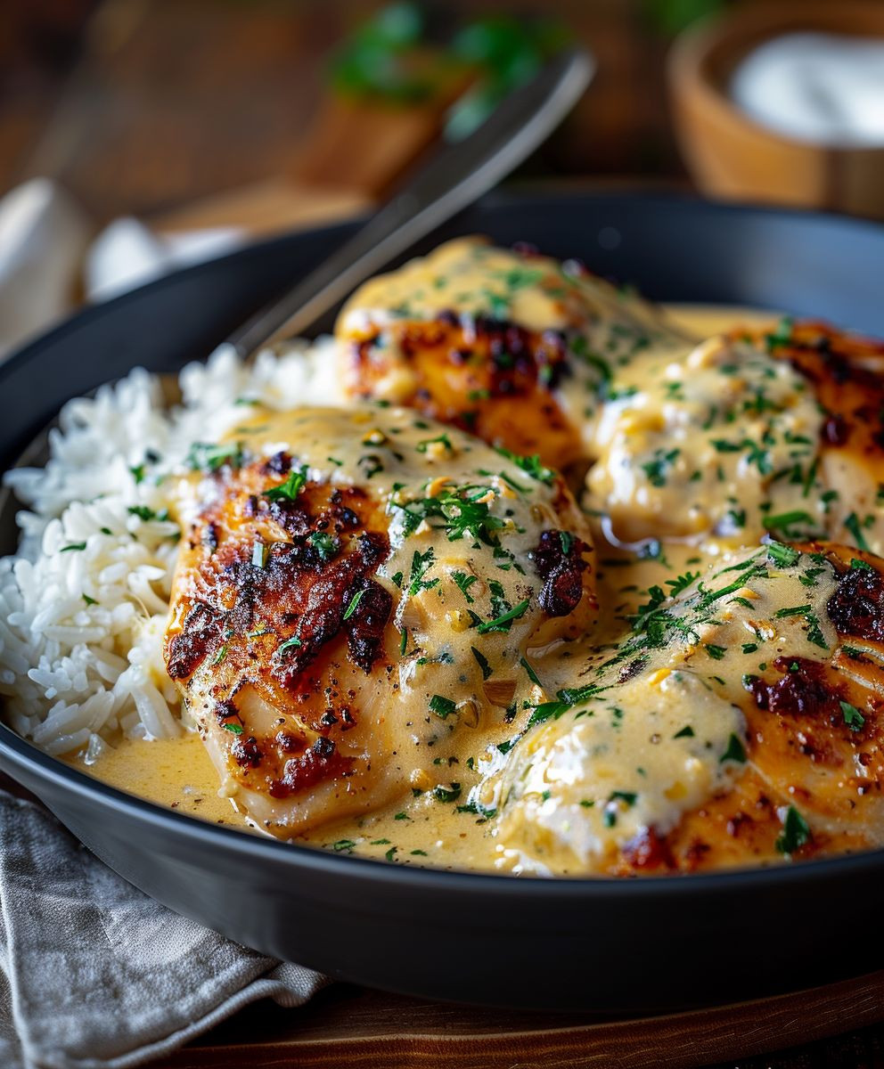 Smothered Chicken and Rice: A Comfort Food Classic Recipe