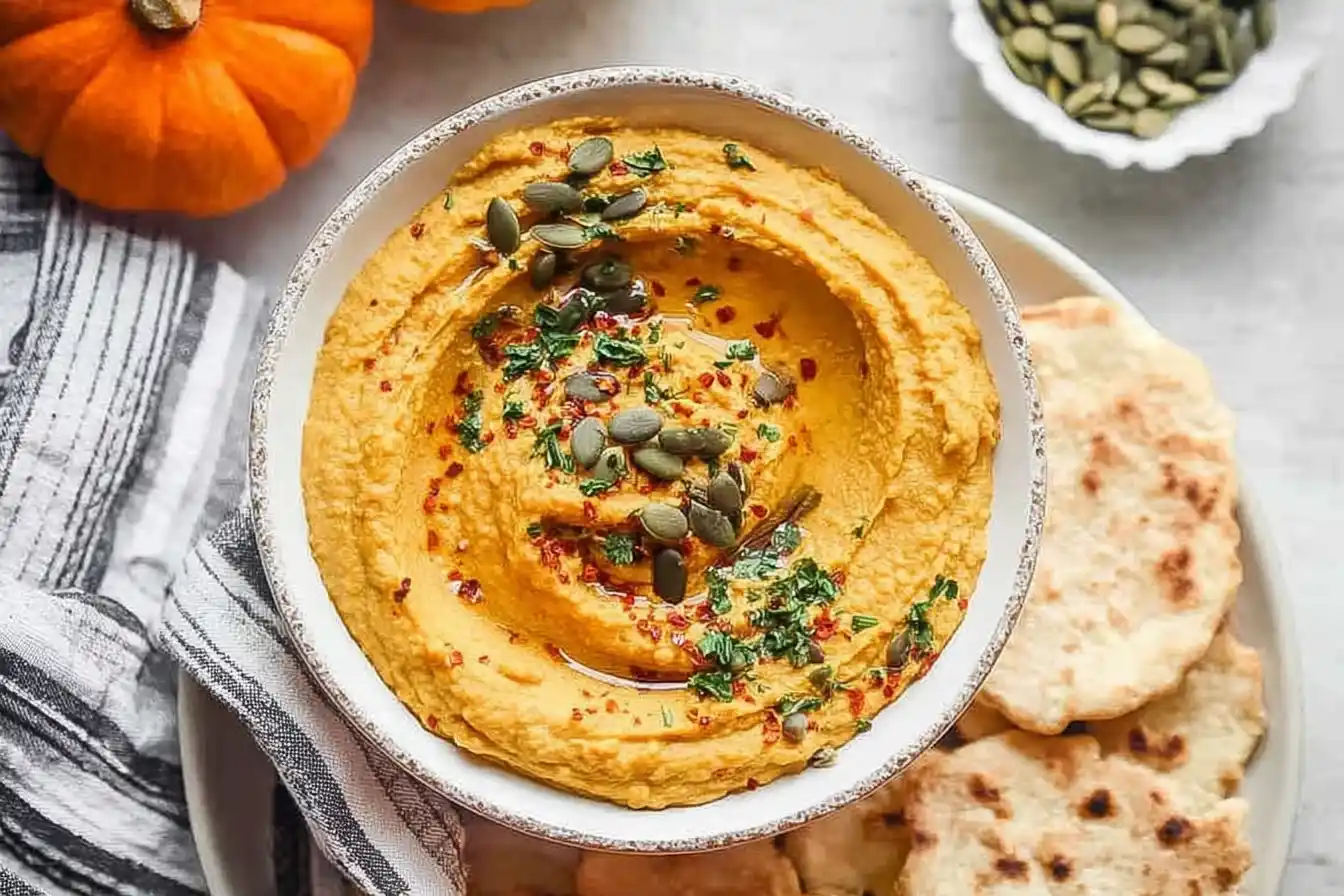 Pumpkin Hummus Recipe – Easy, Creamy & Flavorful Pumpkin Hummus Recipe – Easy, Creamy & Flavorful