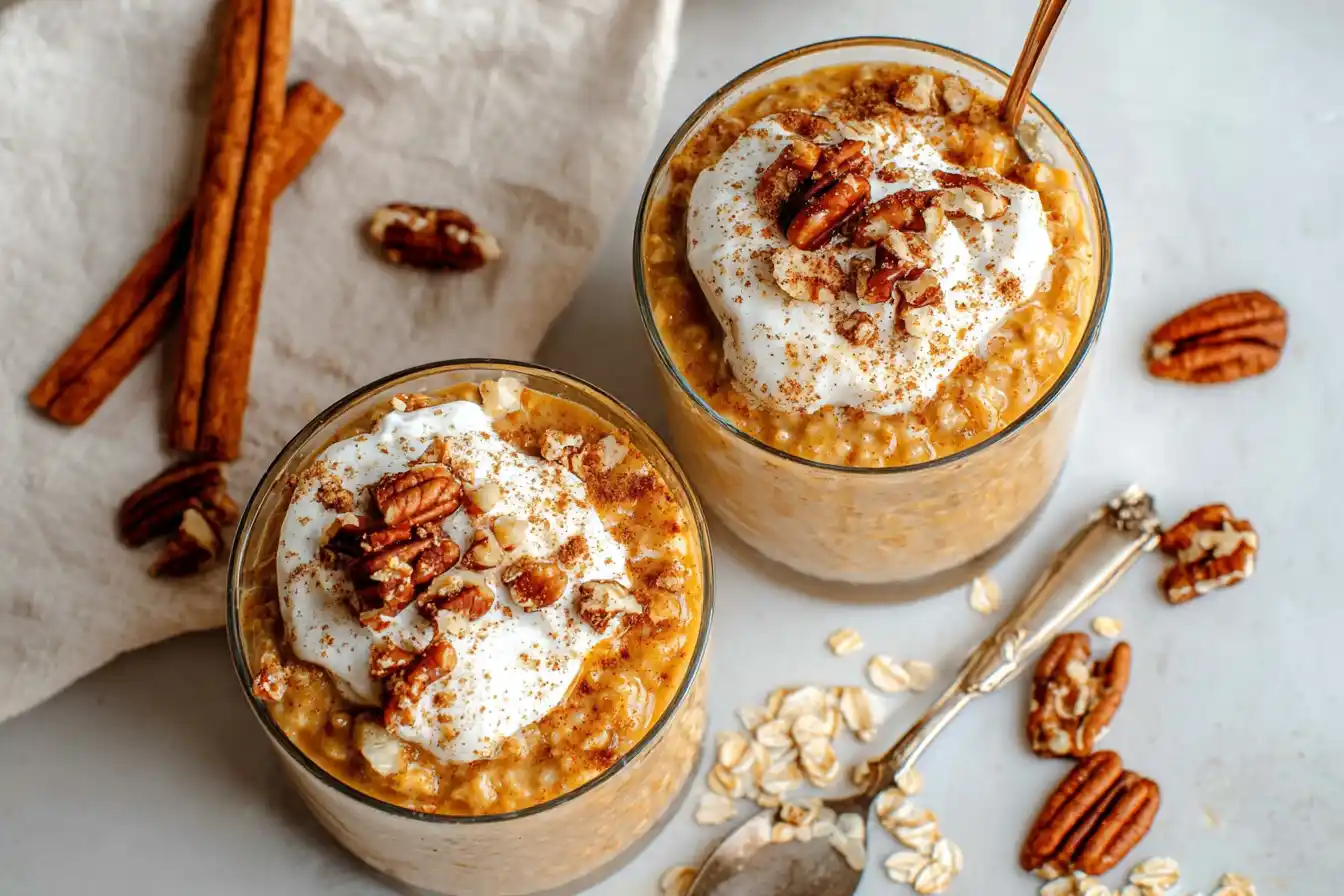 Pumpkin Pie Overnight Oats – Easy Make-Ahead Breakfast