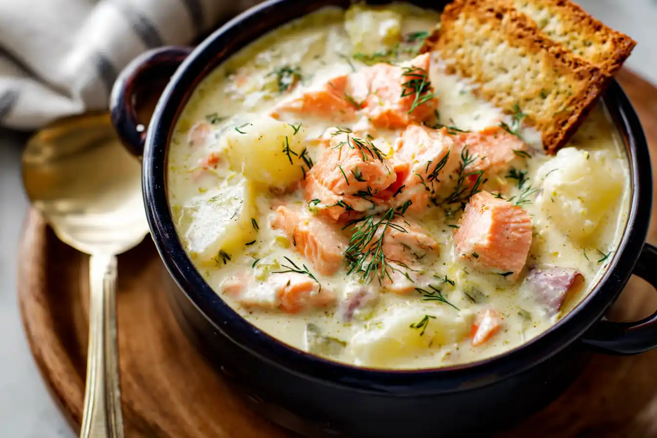 Creamy Salmon Chowder Recipe for Cozy Comfort Creamy Salmon Chowder Recipe for Cozy Comfort