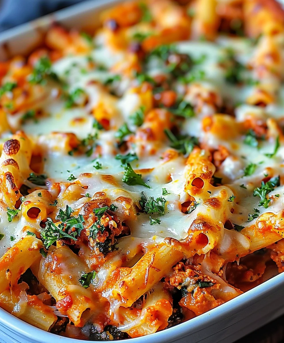Loaded Veggie Baked Ziti – Hearty, Cheesy & Flavorful Dinner Loaded Veggie Baked Ziti – Hearty, Cheesy & Flavorful Dinner
