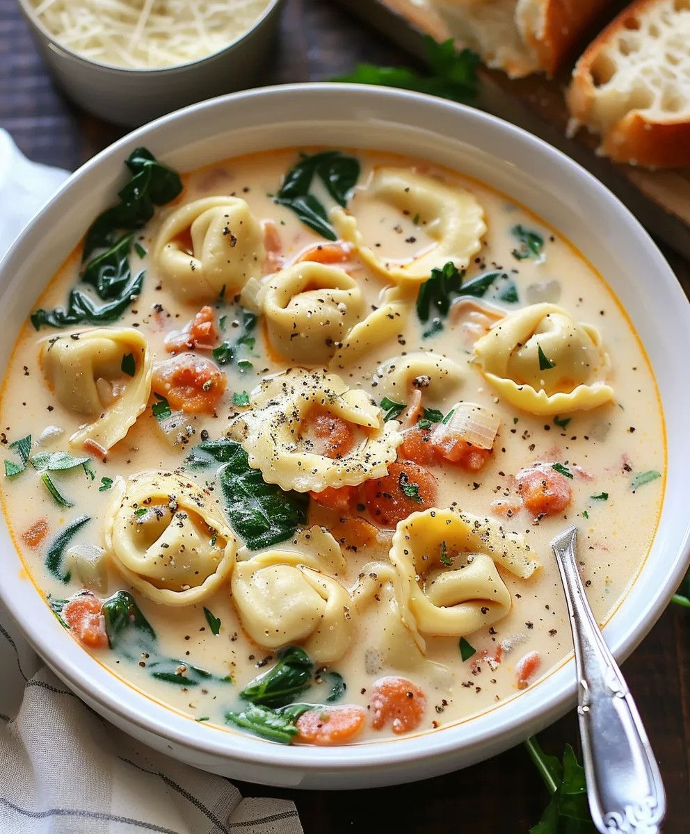 Creamy Tortellini Soup: Easy, Delicious & Quick Recipe Creamy Tortellini Soup: Easy, Delicious & Quick Recipe