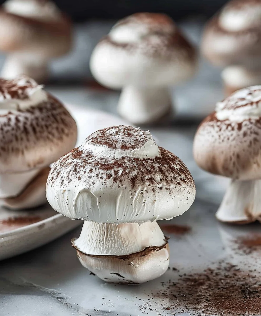 Chef Philippe’s Meringue Mushrooms: Whimsical Dessert Chef Philippe’s Meringue Mushrooms: Whimsical Dessert