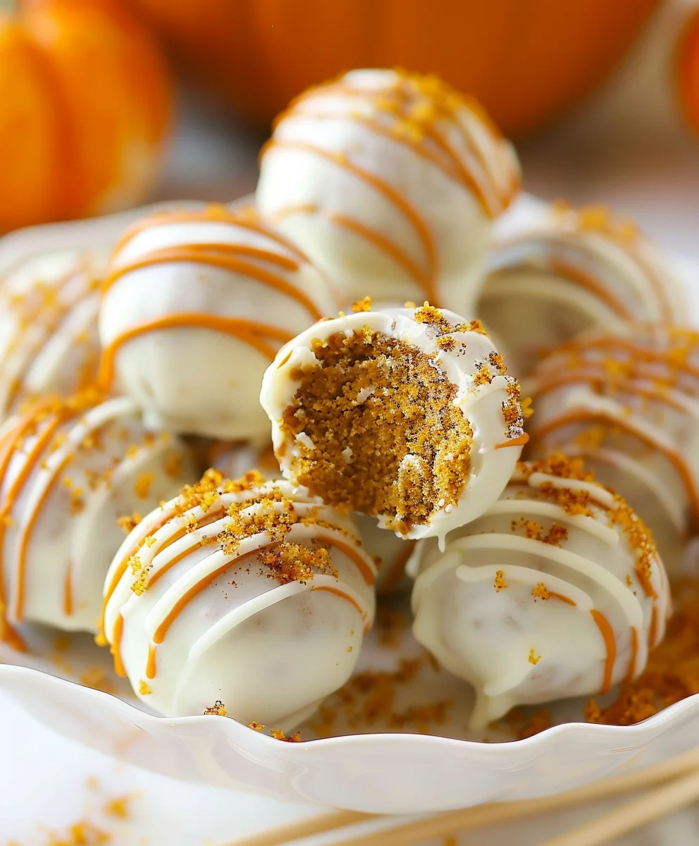 Easy Pumpkin Spice Cake Pop Truffles – Perfect Fall Treat! Easy Pumpkin Spice Cake Pop Truffles – Perfect Fall Treat!