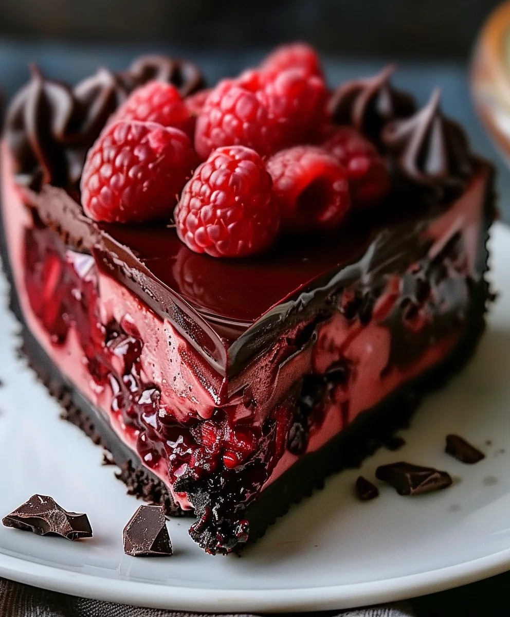 Dark Chocolate Raspberry Cheesecake: A Dessert Must-Try! Dark Chocolate Raspberry Cheesecake: A Dessert Must-Try!