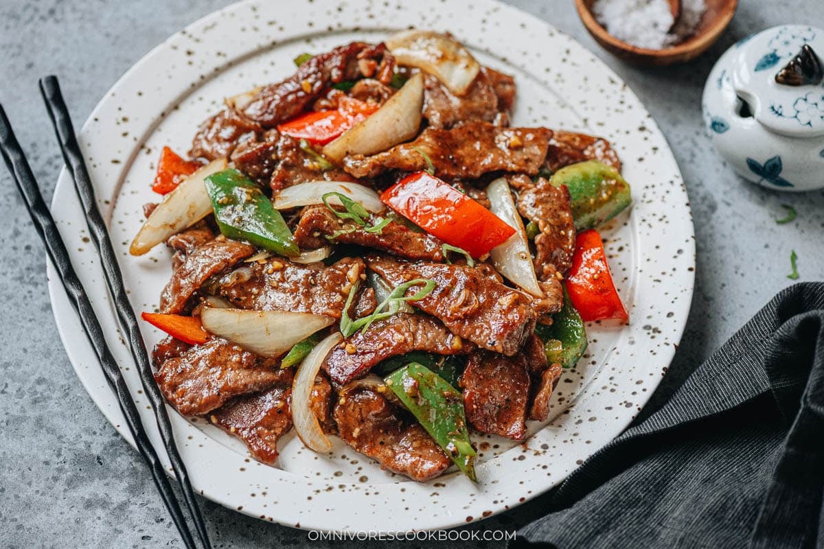 Black Pepper Steak (黑椒牛柳) – Omnivore’s Cookbook Black Pepper Steak (黑椒牛柳) – Omnivore’s Cookbook