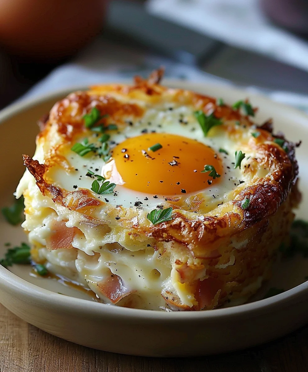 Baked Eggs Napoleon: Easy, Delicious Brunch Recipe Idea! Baked Eggs Napoleon: Easy, Delicious Brunch Recipe Idea!