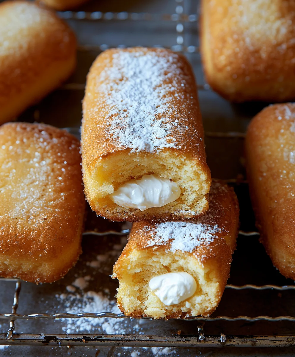 Homemade Twinkies Recipe: Sweet & Creamy Golden Cakes Homemade Twinkies Recipe: Sweet & Creamy Golden Cakes