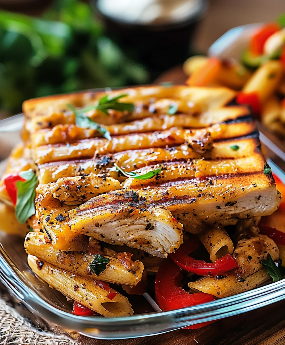 Easy Honey Pepper Chicken Panini Pasta – Quick Recipe! Easy Honey Pepper Chicken Panini Pasta – Quick Recipe!