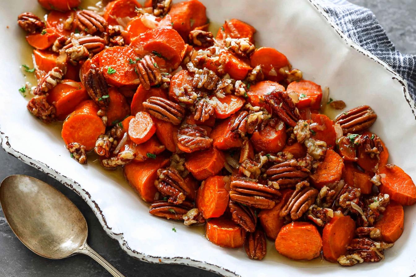 Maple-Pecan Roasted Sweet Potatoes | Easy Healthy Side