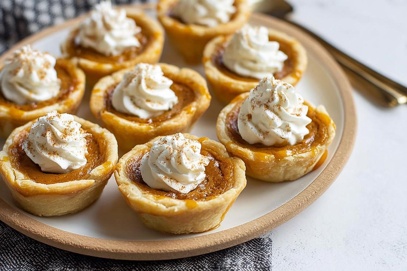 Mini Pumpkin Pies | Easy Bite-Sized Fall Dessert Mini Pumpkin Pies | Easy Bite-Sized Fall Dessert