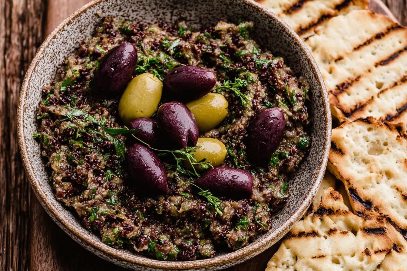Olive Tapenade – Quick 10-Minute Mediterranean Spread Olive Tapenade – Quick 10-Minute Mediterranean Spread