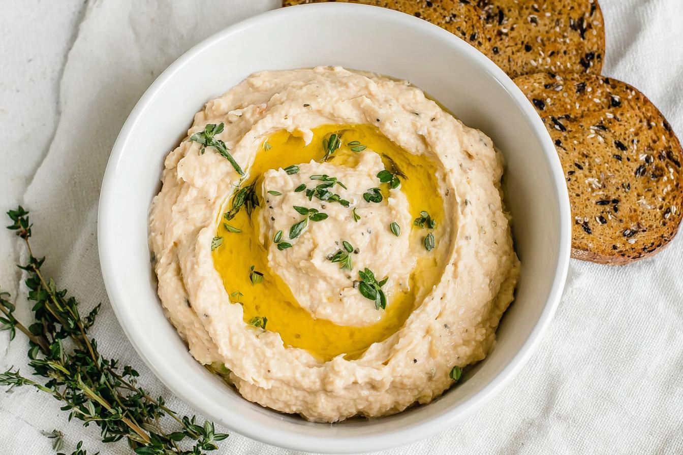 White Bean Dip – Quick & Creamy Appetizer White Bean Dip – Quick & Creamy Appetizer