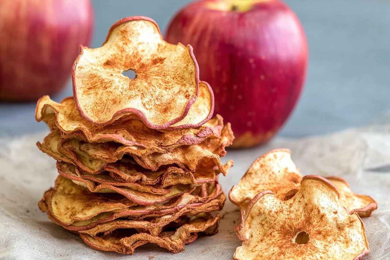 Apple Chips: Easy Baked Cinnamon Snack Apple Chips: Easy Baked Cinnamon Snack