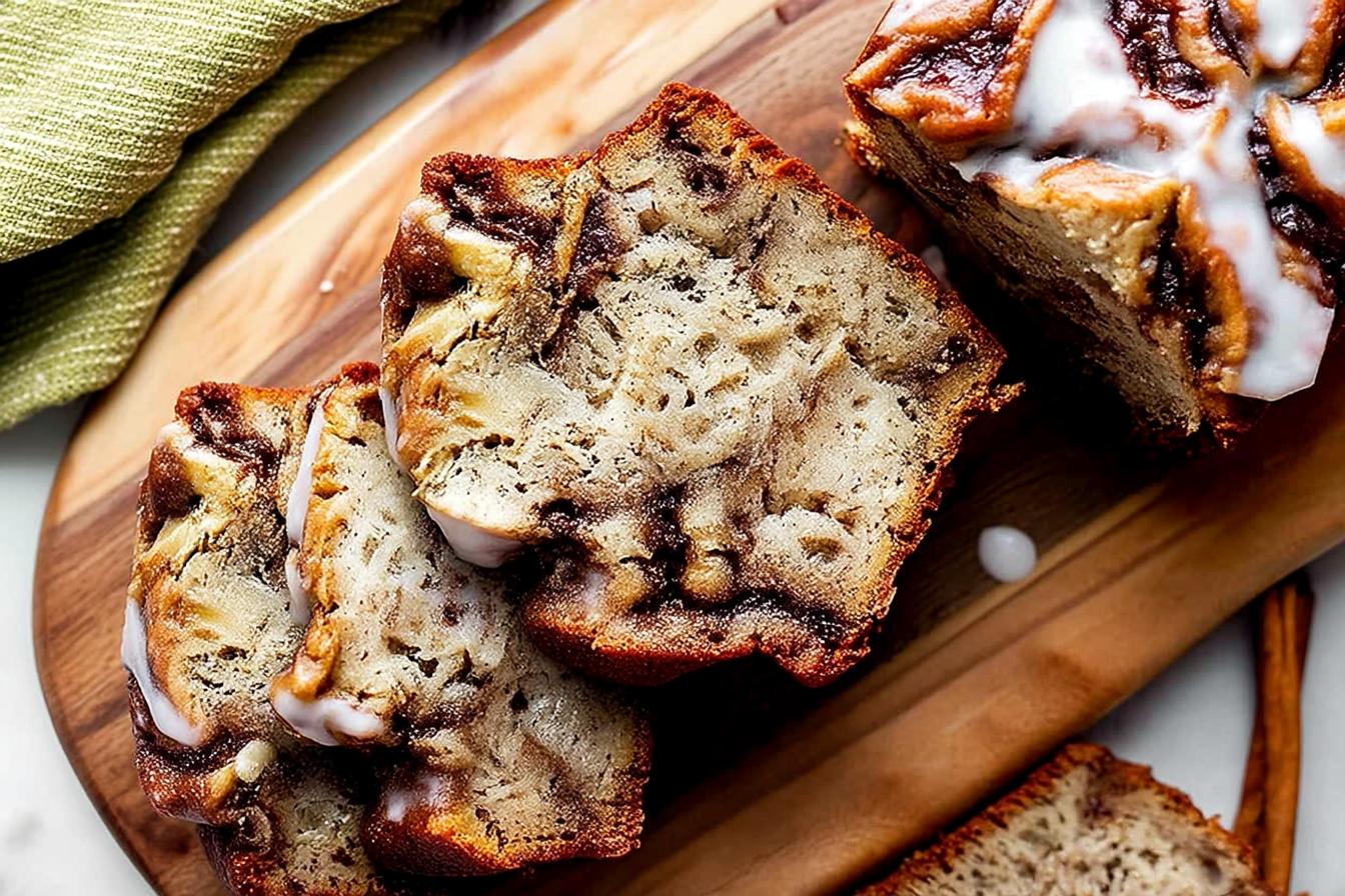 Cinnamon Swirl Banana Bread Recipe Cinnamon Swirl Banana Bread Recipe