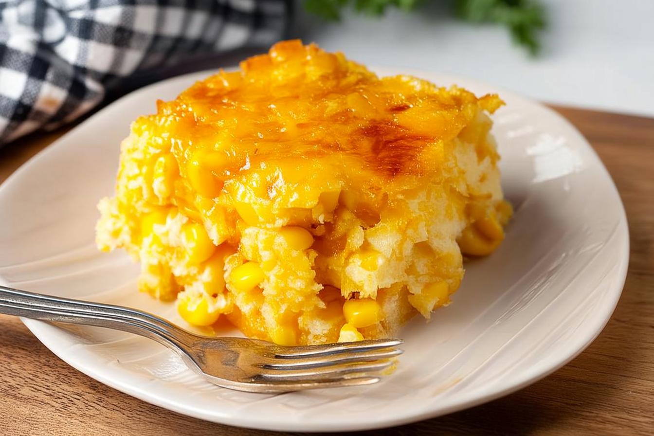 Paula Deen’s Corn Casserole: Silky Baked Cheddar Corn Bake Paula Deen’s Corn Casserole: Silky Baked Cheddar Corn Bake