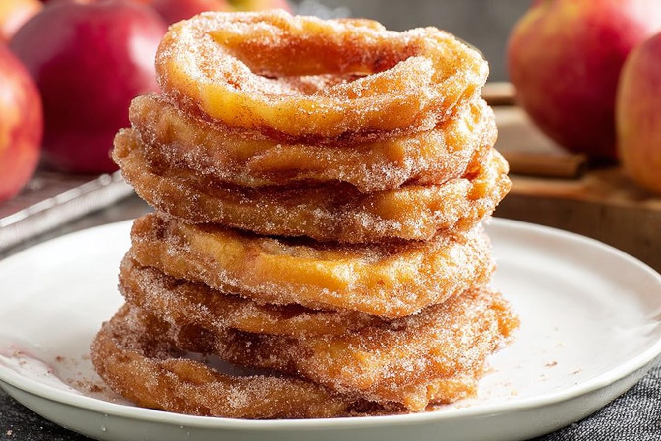 Fried Apple Rings: Crispy Cinnamon Fall Snack in 30 Min